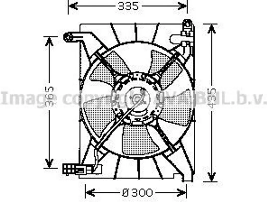 Ventilateur moteur Aveo T250 T255 idéal contre la surchauffe en ville 12V