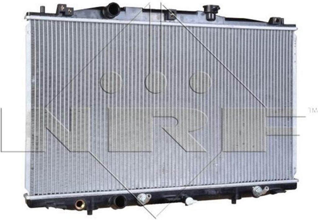 Kühler Motor Kühlrippen gelötet 718 - 400 mm Alu NRF für u.a. HONDA ACCORD