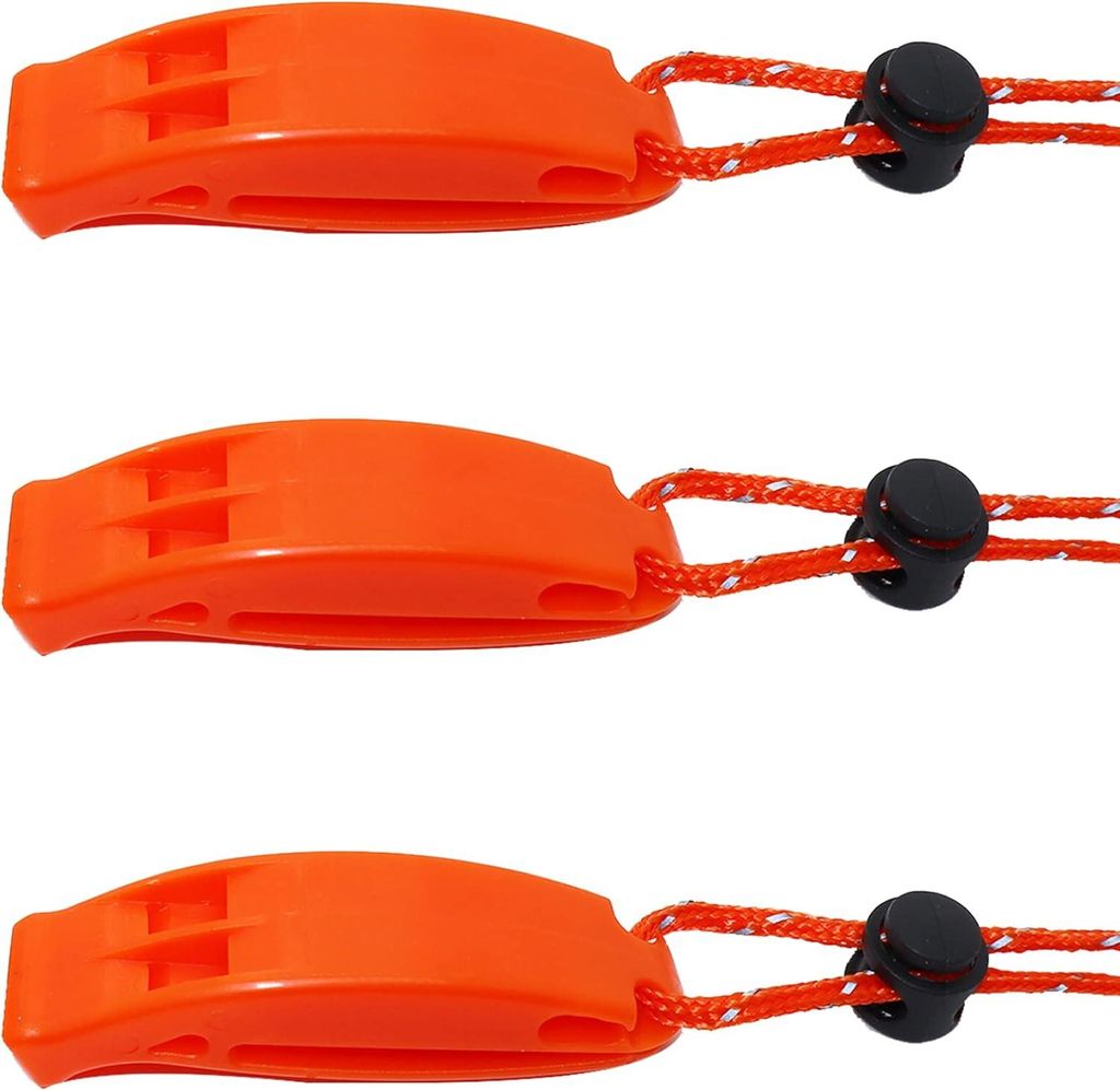 Reflektierendes Lanyard Notsignalpfeife - Lautes Alarm für Sicherheit - Camping Wandern Jagd - Hundetraining - Trainer Schiedsrichter - Frauen Äl...