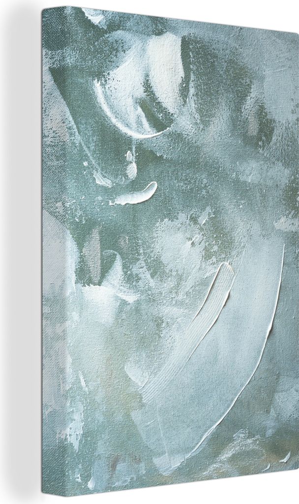 OneMillionCanvasses - Leinwandbilder - 90x140 cm, Acrylfarbe - Abstrakt - Design, Wandbilder Kunstdruck Wanddekoration - Foto auf Leinwand - Gem...