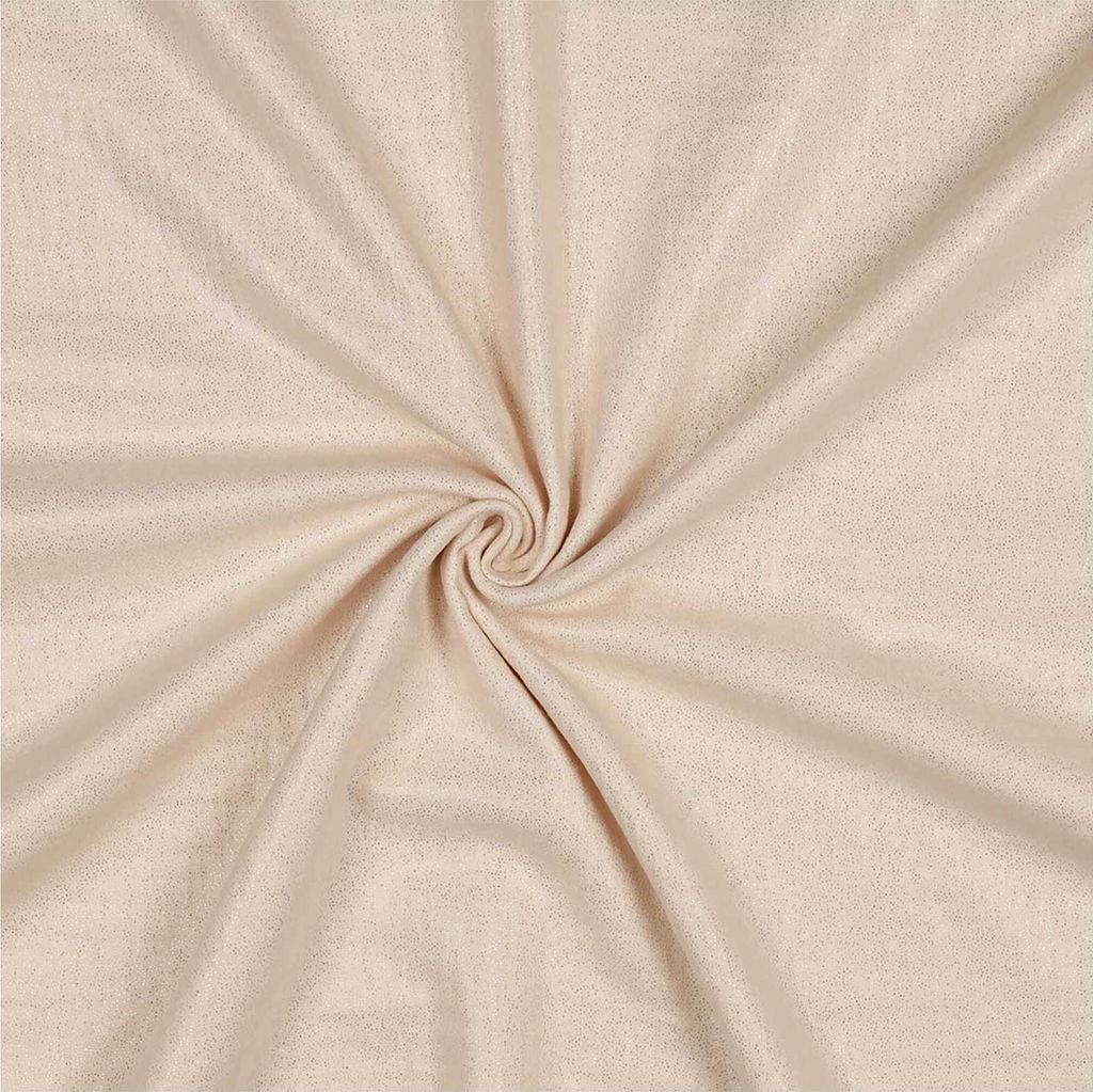 Glitzer Musselin Stoff 50x136cm Double Gauze Windeltuch Mulltuch Baumwolle