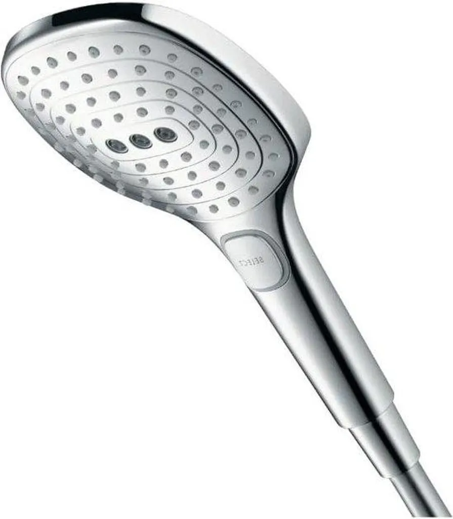 Pommeau de douche carré 120mm avec 3 types de jets et anti-tartre