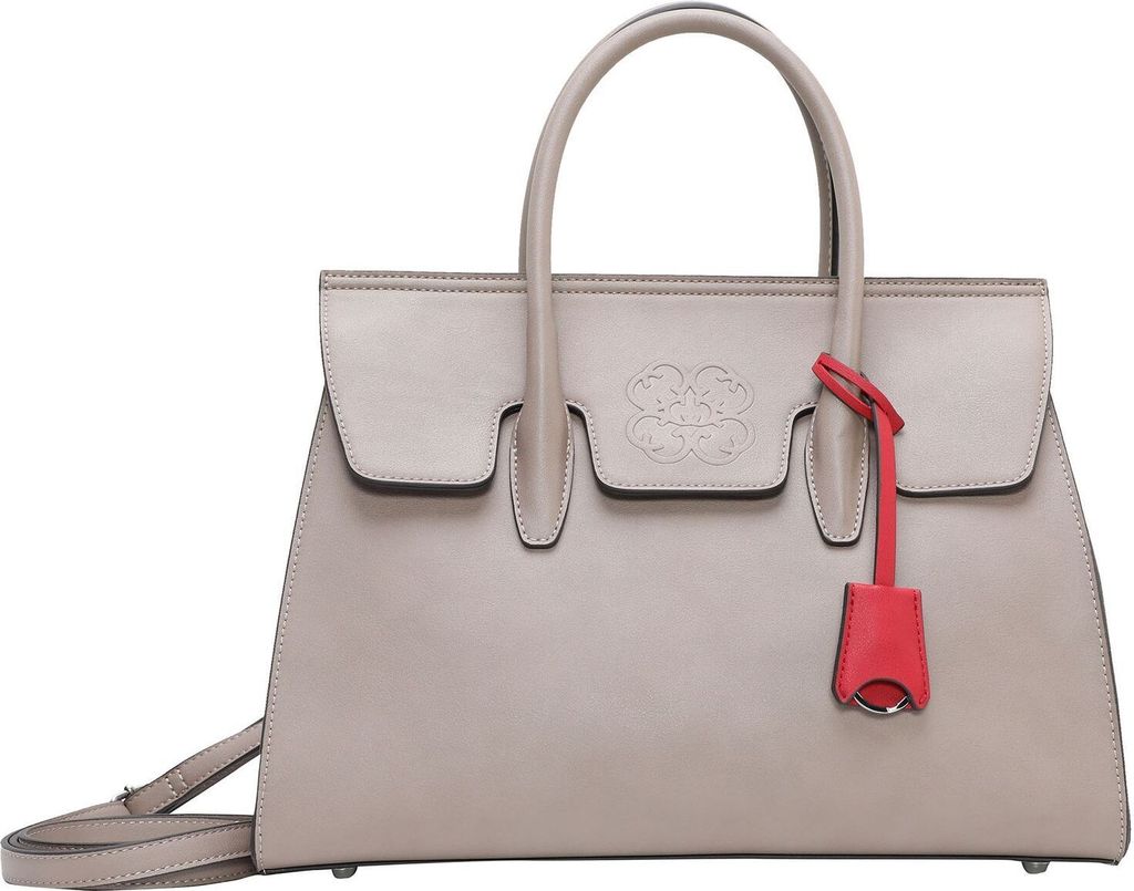 GERRY WEBER Handtasche Umhängetasche Simple Business Handbag Taupe beige