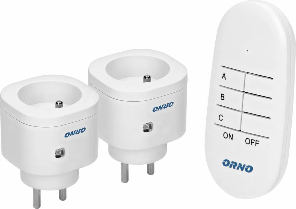 Prises télécommandées sans fil pack 2+1 mini pour maison connectée