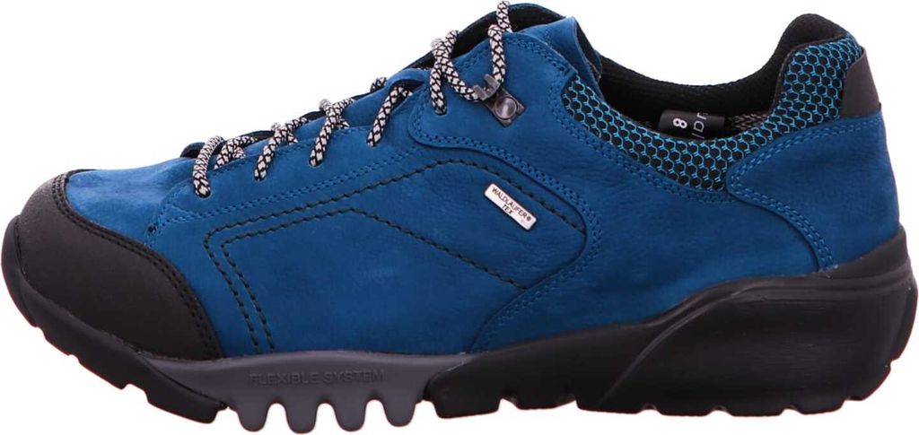 Waldläufer H-Fritz Herrenschuhe Schnürschuhe Wanderschuh Türkis Freizeit, Schuhgröße:EUR 47 | UK 12