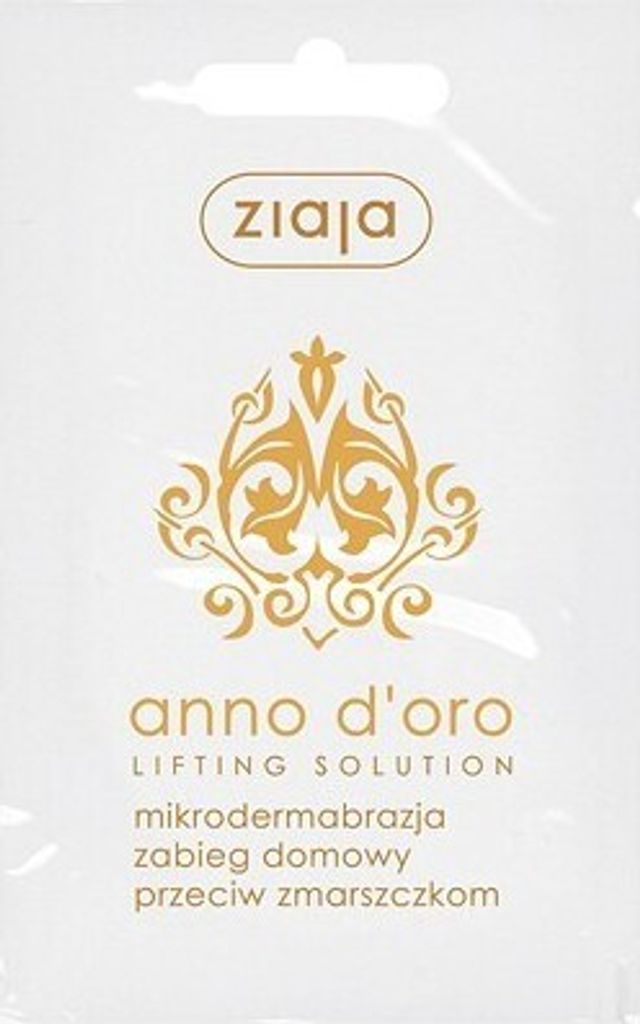 ziaja gesichtspeeling mikrodermabrasion annod d'oro