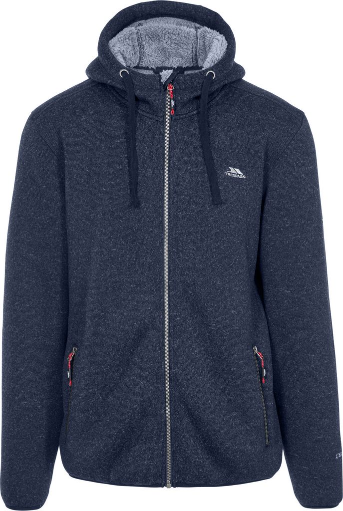 Trespass Herren Fleecejacke Tableypipe mit Kapuze TP4758 Produktbild 