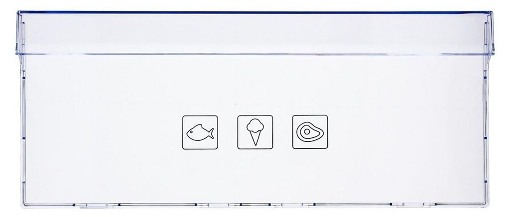 Griffblende Beko 5928580100 mitte für Gefrierschublade in Produktbild 