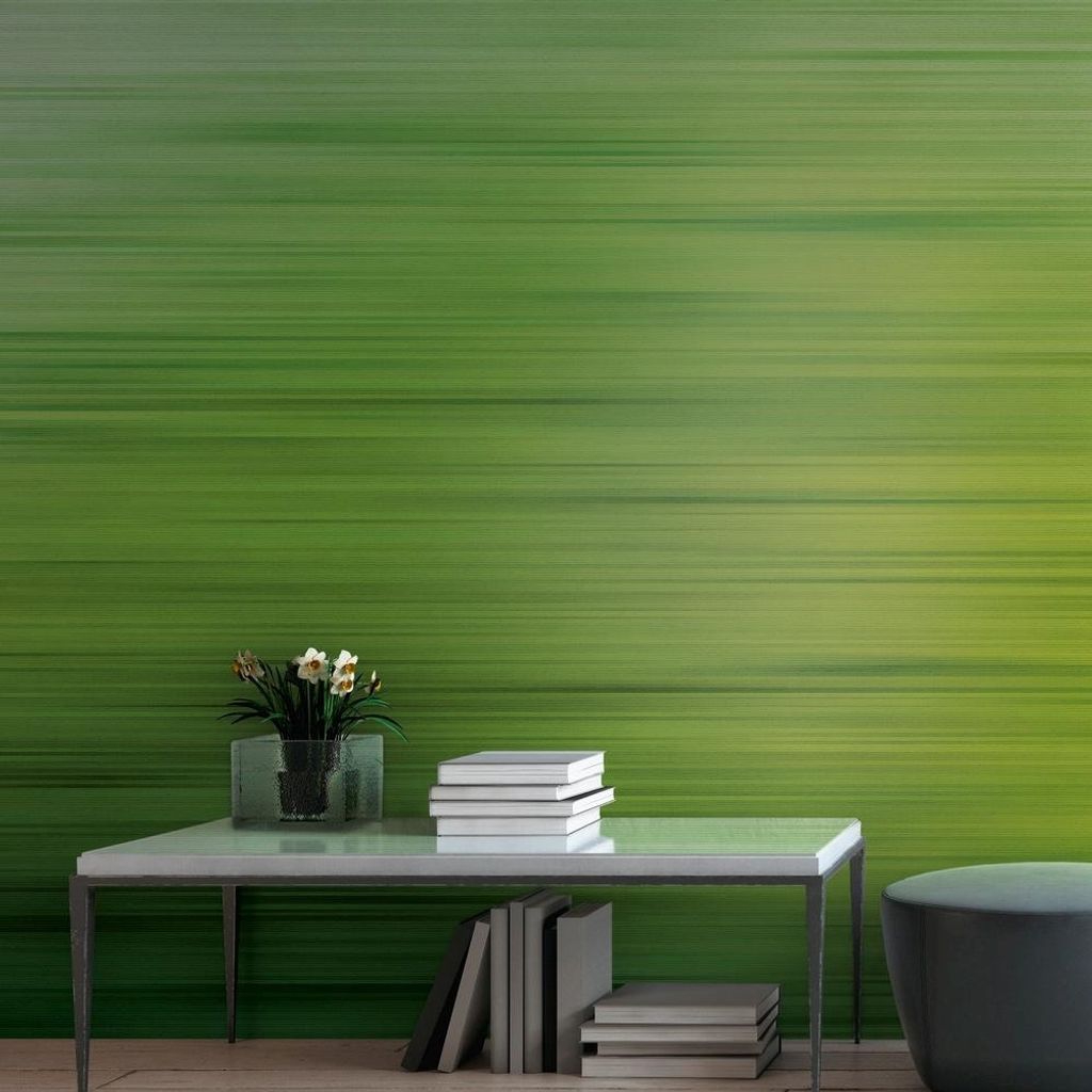 A.S. Creation Livingwalls Fototapete The Wall 382611 Eine Rolle Ein Motiv 3.71 x 2.80 m Modern Grün