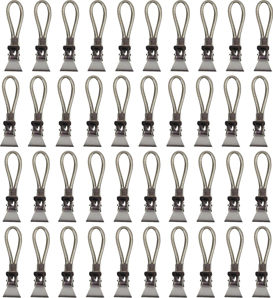40x Handtuchclips Handtuchalter Handtuchklammer Aufhängeclips Handtuchaufhänger