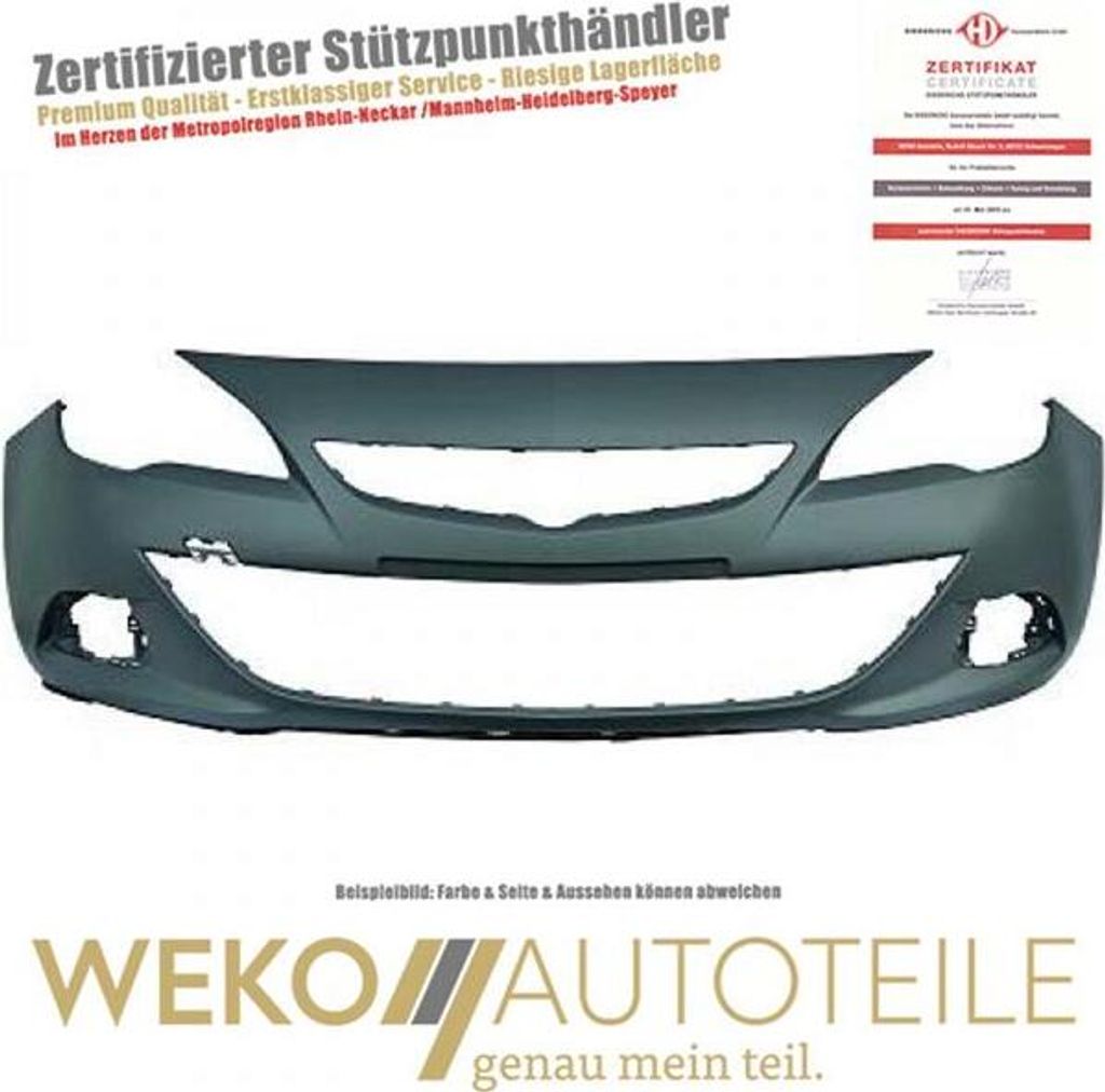 Stoßstange vorne DIEDERICHS 1807850 für OPEL