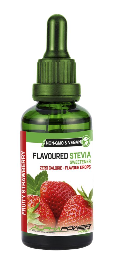 Stevia Flavours 50 ml FRUITY STRAWBERRY Produktbild 