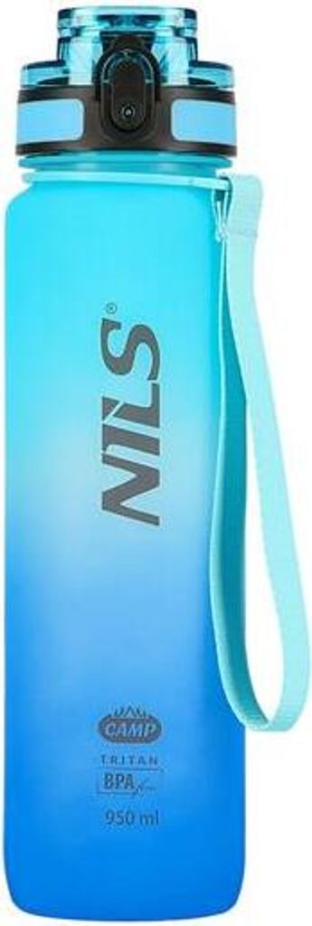 Ncd04 Blaue Tritan-Flasche Nils Camp Produktbild 
