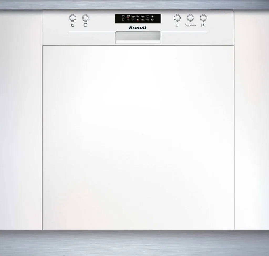 Lave-vaisselle encastrable 60cm Brandt BDB424LW - Performance et silence