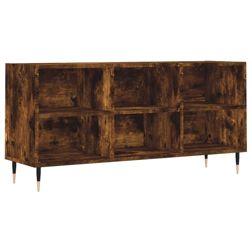 TV-Schrank Räuchereiche 103,5x30x50 cm Holzwerkstoff