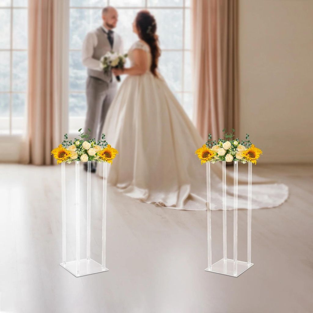 Blumenständer - Pflanzenständer - Moderner Stil - Vielseitig - Wiederverwendbar - Deko für Jubiläum, Weihnachten, Geburtstag, Einzug