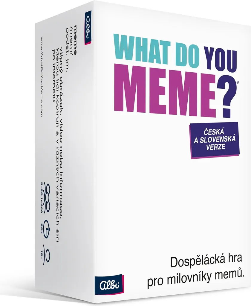What Do You Meme CZ/SK Finissez-en avec les Soirées Ennuyeuses en Groupe