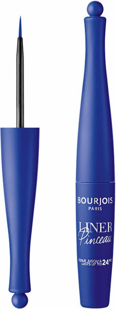 Bourjois Liner Pinceau Waterproof 24H Flüssige Eyeliner 04 Bleu Pop Art 2,5 ml