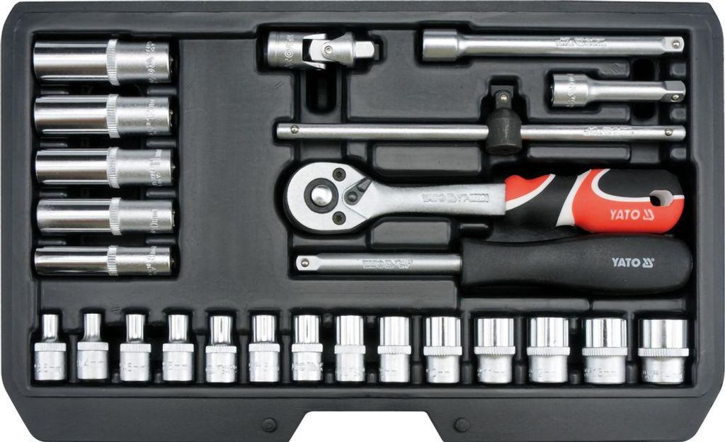 Gola sada 1/4" 25 ks Obrázek produktu 