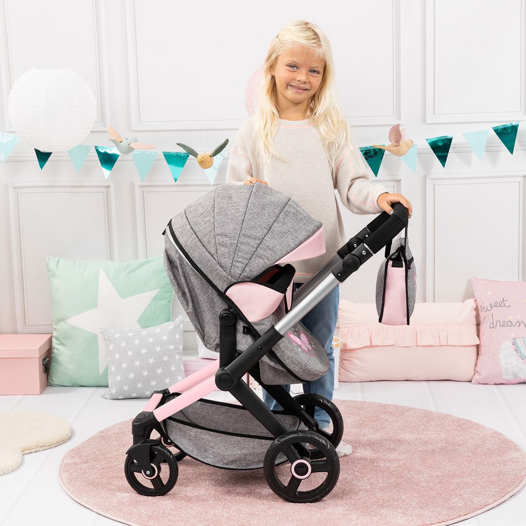 Bayer Design 17033AA Kombi-Puppenwagen Xeo mit Tasche, Produktbild 5