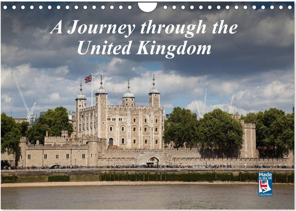A Journey through the United Kingdom (Wall Calendar 2026 DIN A4 landscape), CALVENDO 12 Month Wall Calendar