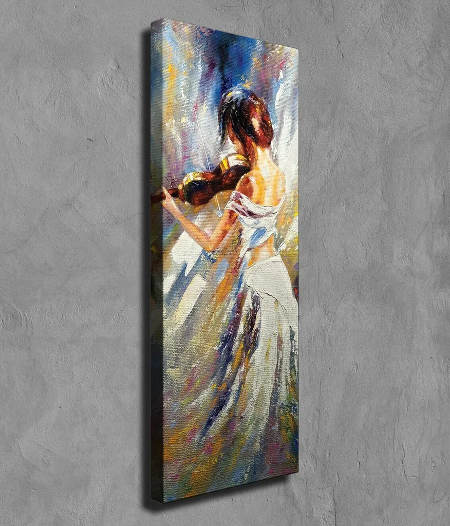 Tableau sur Toile Wallity PC206-VGA1294 Coloré 30x80cm Déco Murale