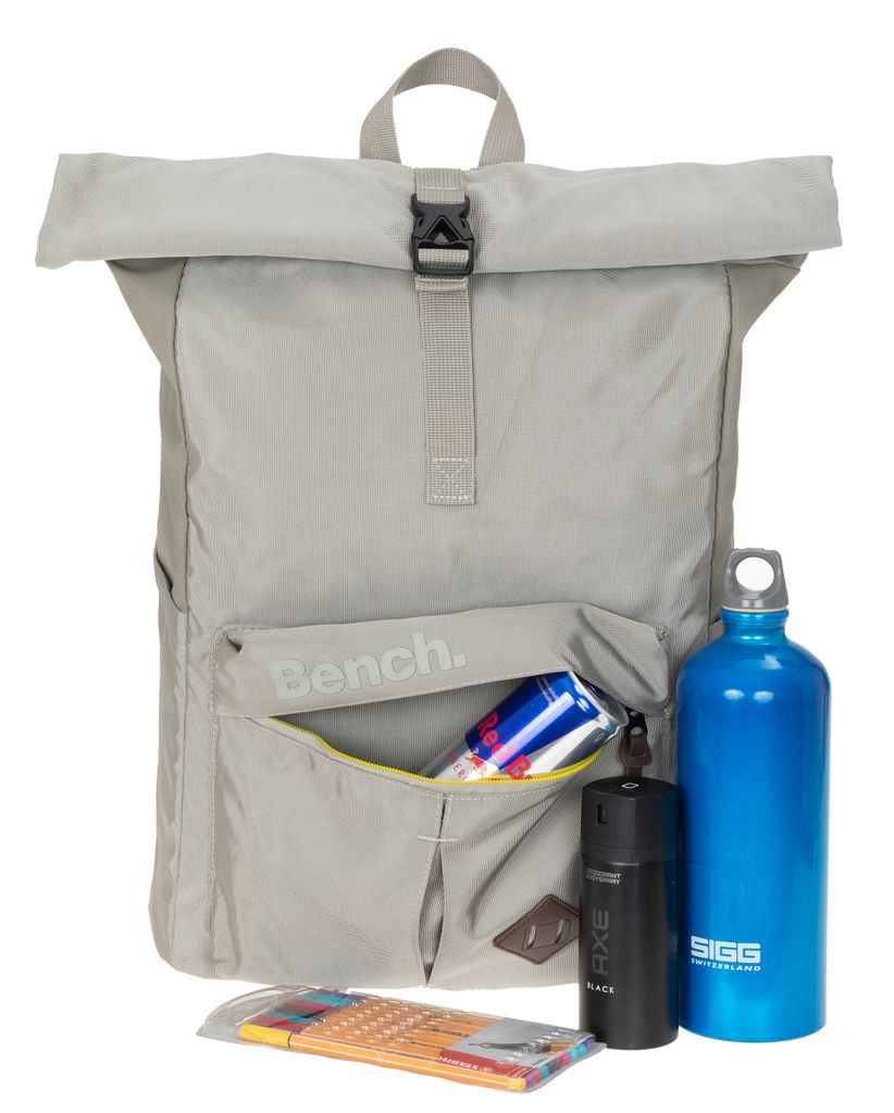 Fabrizio Rucksack Roll Top Herren Damen Bench Terra Mit Laptopfach Groß 64177-5000 Blau