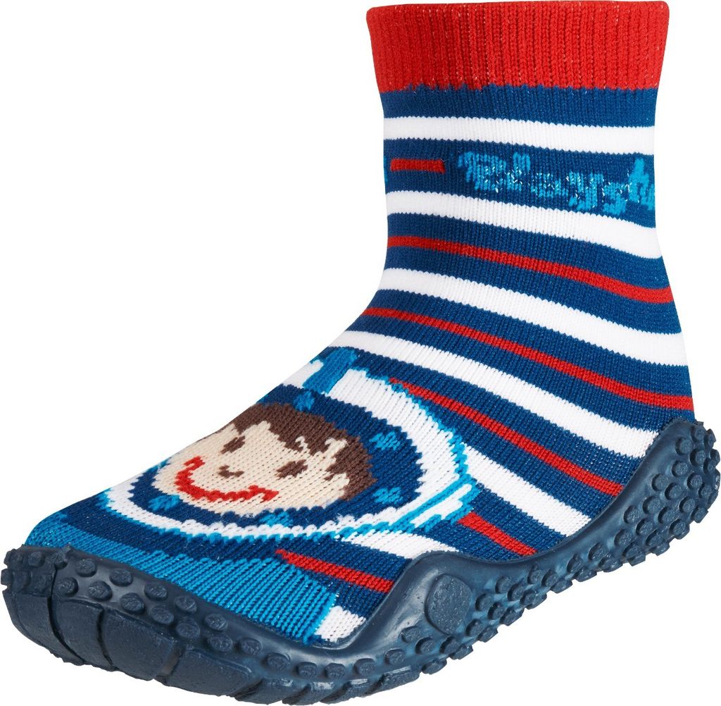 Playshoes Aqua-Socke Taucher rot, in rot, Größe 20/21