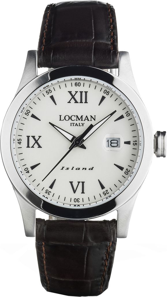 0614A05-00AVBKPK Italy Herrenuhr Island Ref. 0614A05 Locman