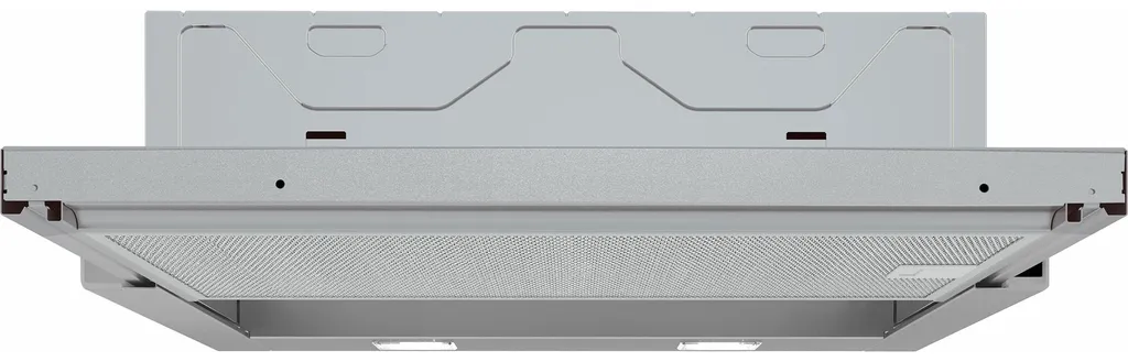 Hotte Bosch DFL063W57 à écran plat avec interrupteur à bascule gris