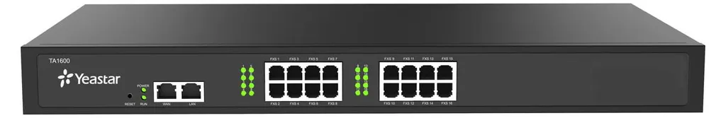 Passerelle FXS Yeastar TA1600 16 Canaux pour Téléphonie IP Performante