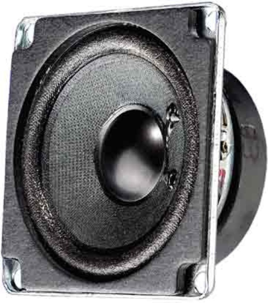 Visaton FRWS 5 4W Schwarz - Lautsprecher (150-20000 Hz, Schwarz, Verkabelt, -25-70 °C)