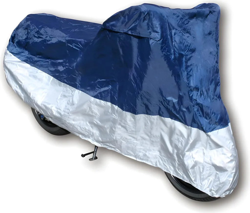 Tarpaulin Poliestere Blu/Argento M - Telone Protettivo Uso Esterno Pesante