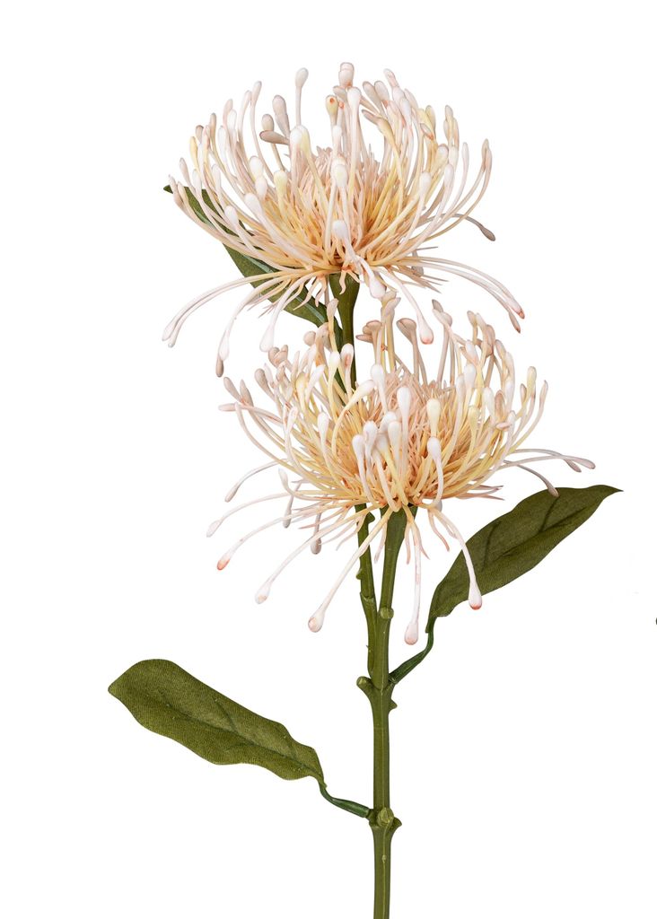 Blütenzweig Teufelskralle mit 2 Blüten rosa H. 56cm Formano Kunstblumen F25