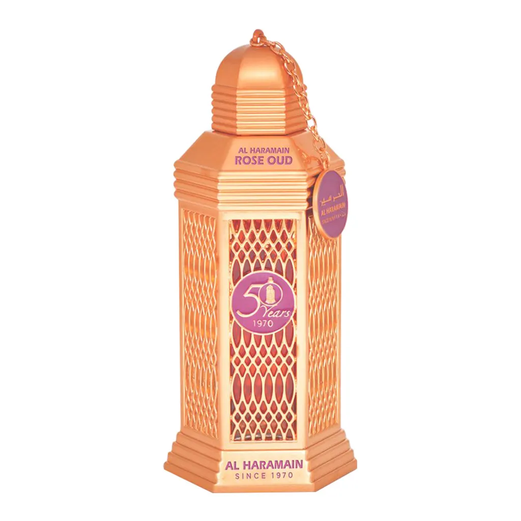 Parfum Rose Oud Al Haramain 100 ml - Solution Sillage Intense et Durable - 2