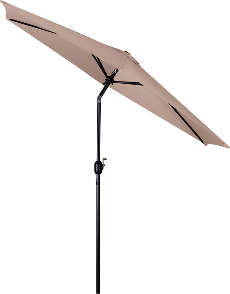 Parasol de balcon et terrasse Plonos 300cm, ombrage grand format pliable