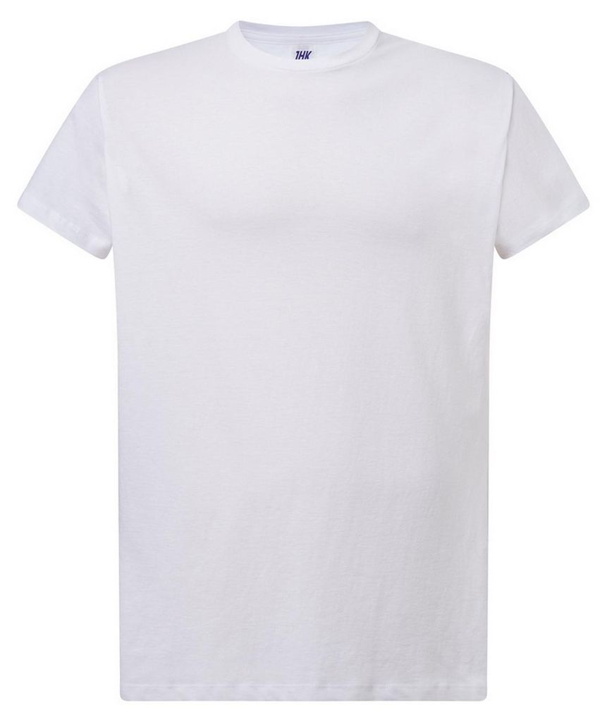 JHK - T-Shirt für Damen LT4663 (L) (Weiß)