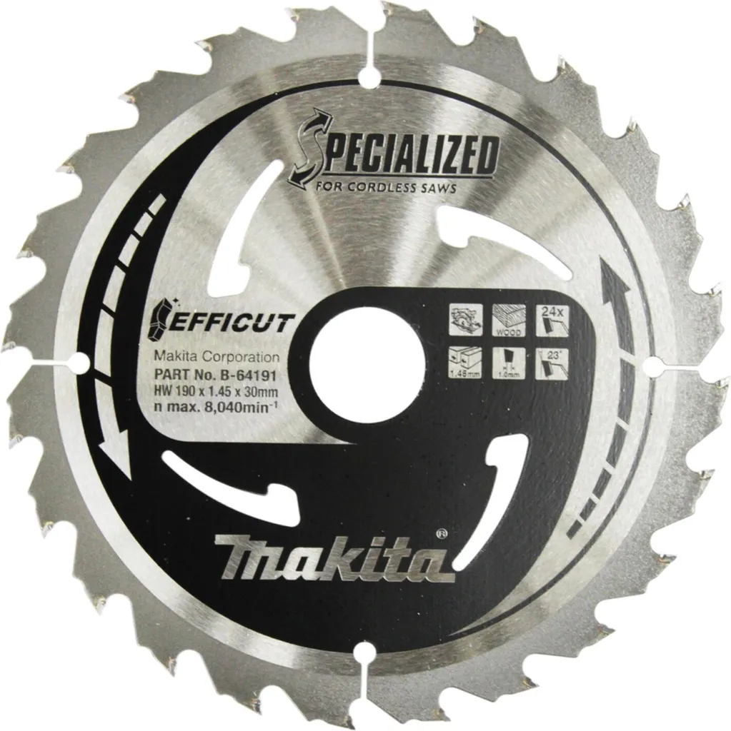 Offerta Makita Lama 190x30x24Z Specialized - Ricambio Originale