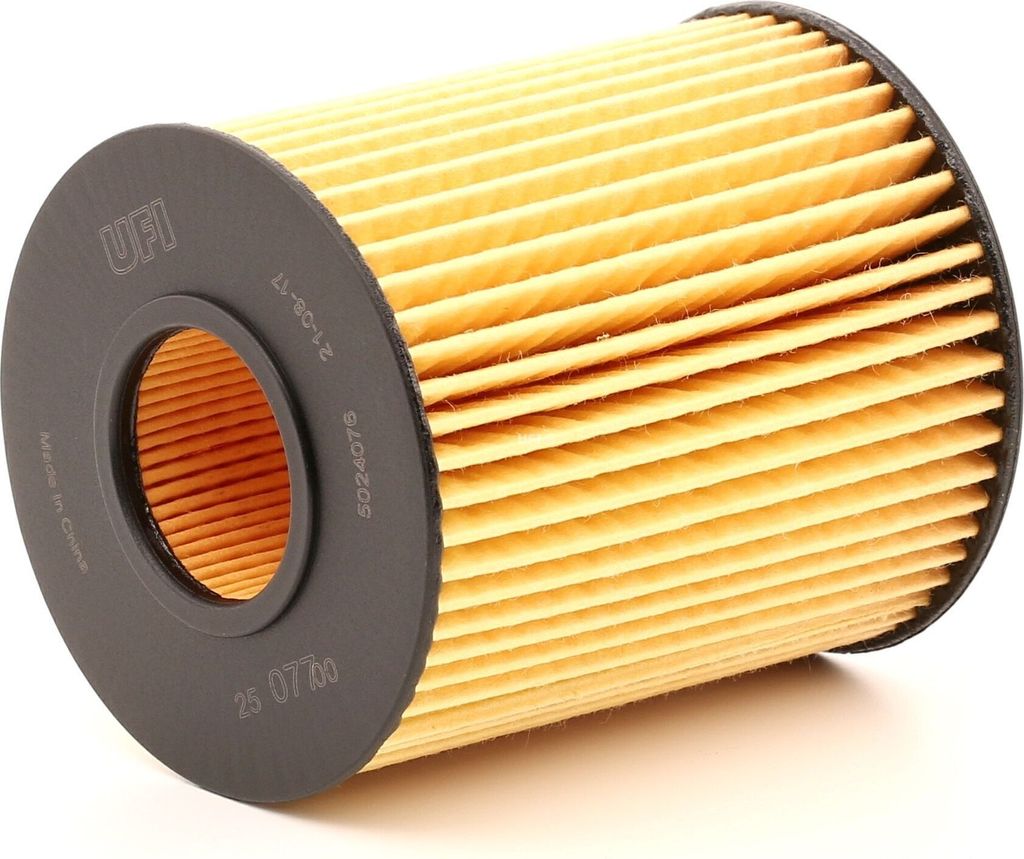 Ölfilter UFI 25.077.00 Filtereinsatz für TOYOTA AURIS (NRE15, ZZE15, ADE15, ZRE15, NDE15) für LEXUS IS II (GSE2, ALE2, USE2)