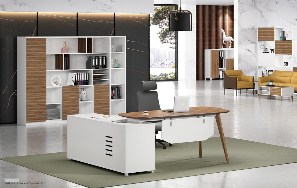 Schreibtisch Eckschreibtisch Computertisch Bürotisch Arbeitstisch Moderne Möbel