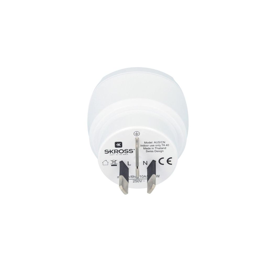 SKROSS 1.500209-E SKROSS Adapter Europe to Australia/China Immagine del prodotto 