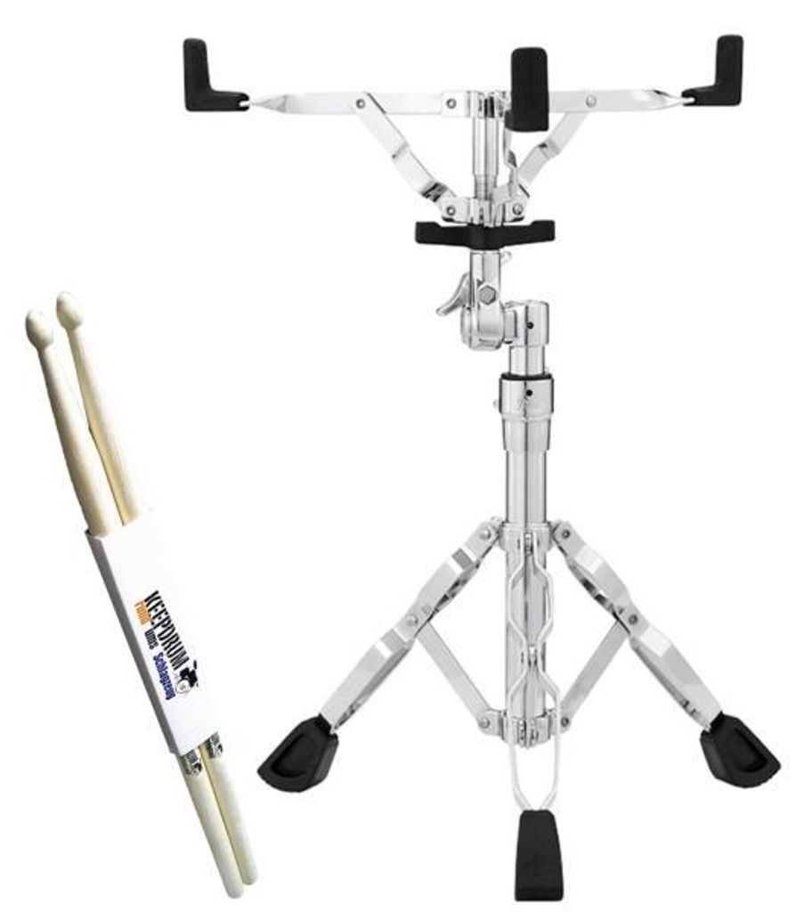 Pearl S-830 Snare Ständer mit Schlagzeugstöcken 1 Paar