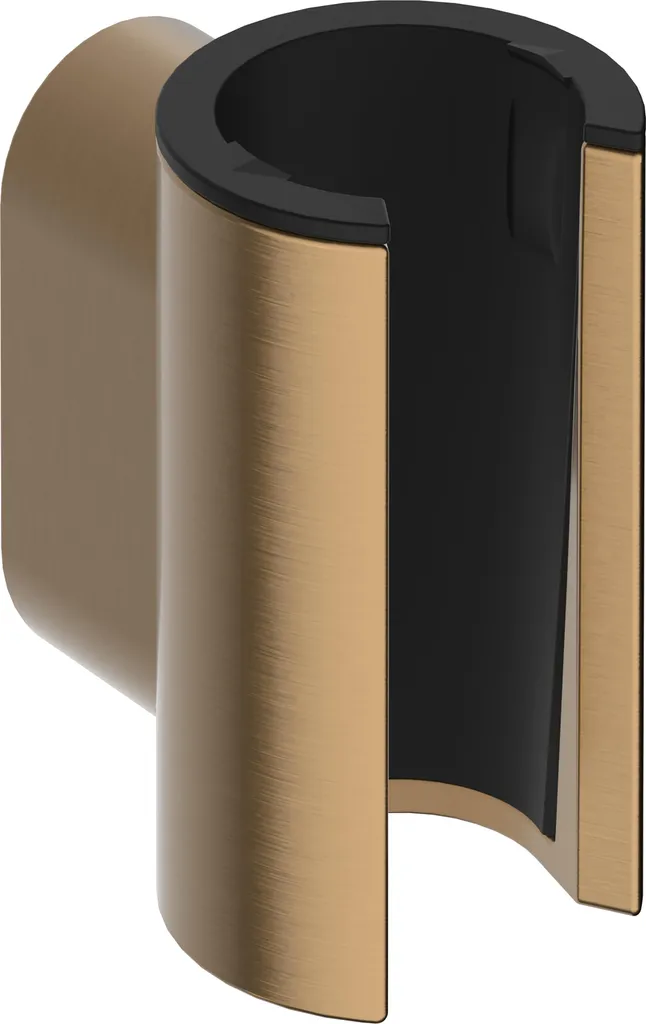 Hansgrohe Bidethanddouche 1jet S EcoSmart Voor Koud Water Met Porter En Doucheslang 125 Cm Brushed Black Chrome