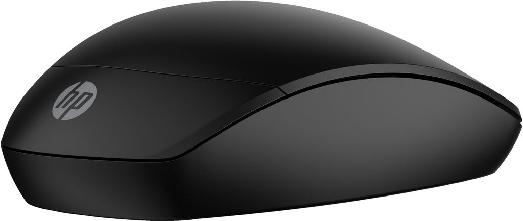 HP 235 Slim - Maus - optisch - 3 Tasten - kabellos - 2.4 GHz - kabelloser Empfänger (USB) - Schwarz