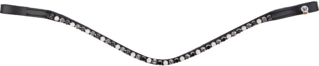 Frontal strass Waldhausen X-Line Glam chic pour filet de cheval