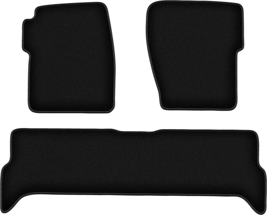 OFFERTA Tappetini Discovery II 1998-2004 Velluto Nero Set 3pz