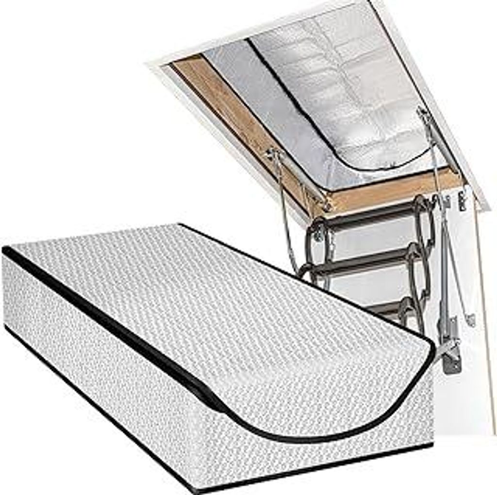Dachbodentreppen Isolierung Abdeckung 63 x 137 x 27,9 cm?Dachbodentreppen Isolierabdeckung, Dachboden Treppe Isolierabdeckung für herunterziehbare...