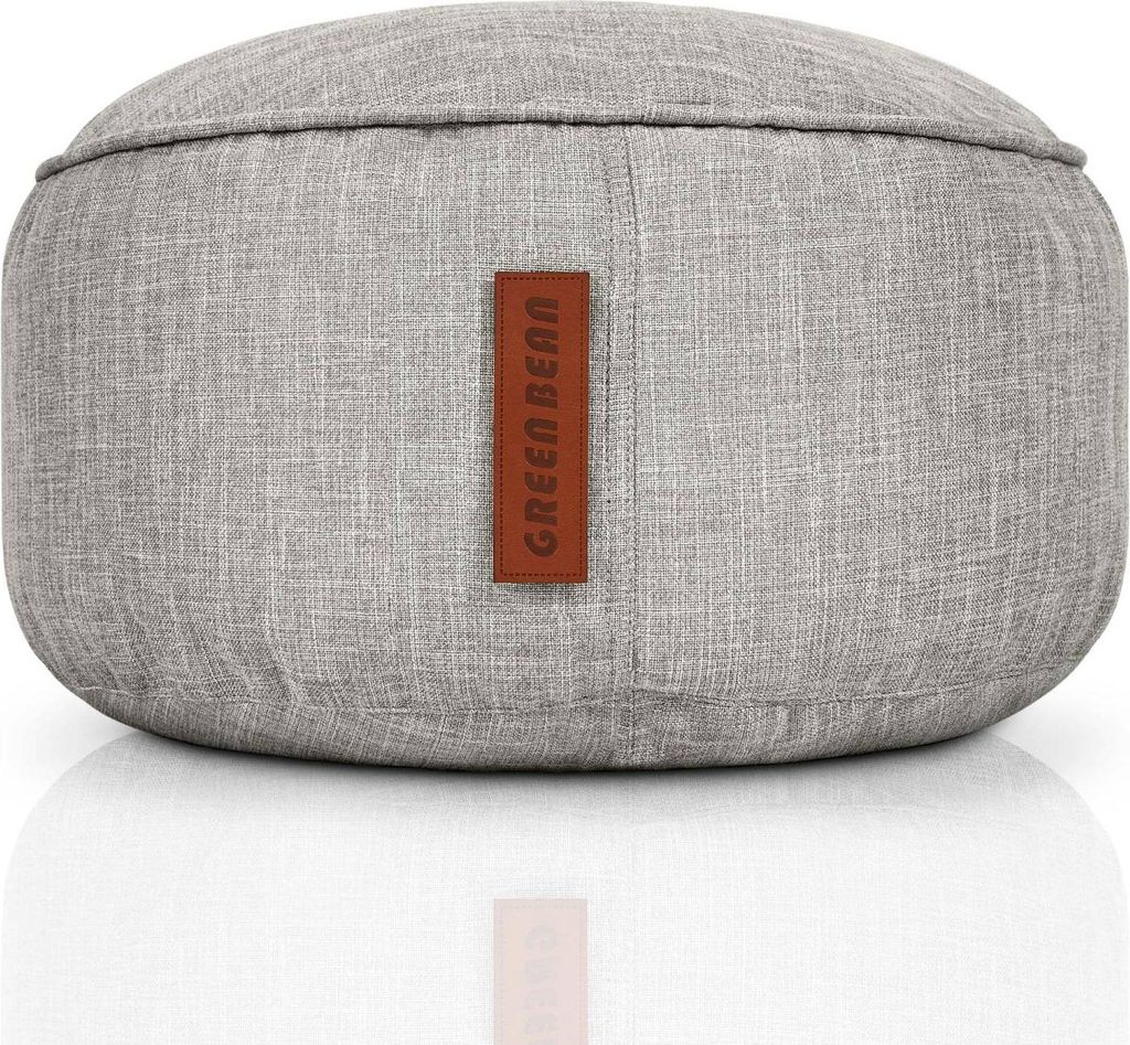Green Bean® Sitzhocker "Home Linen" 45x25cm mit EPS Perlen Produktbild 