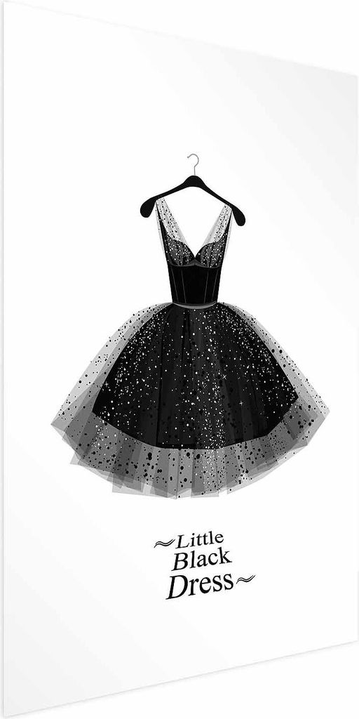 Posterpapier Poster - Little Black Dress 21x30 cm Menschen i-C-0136-ao-a