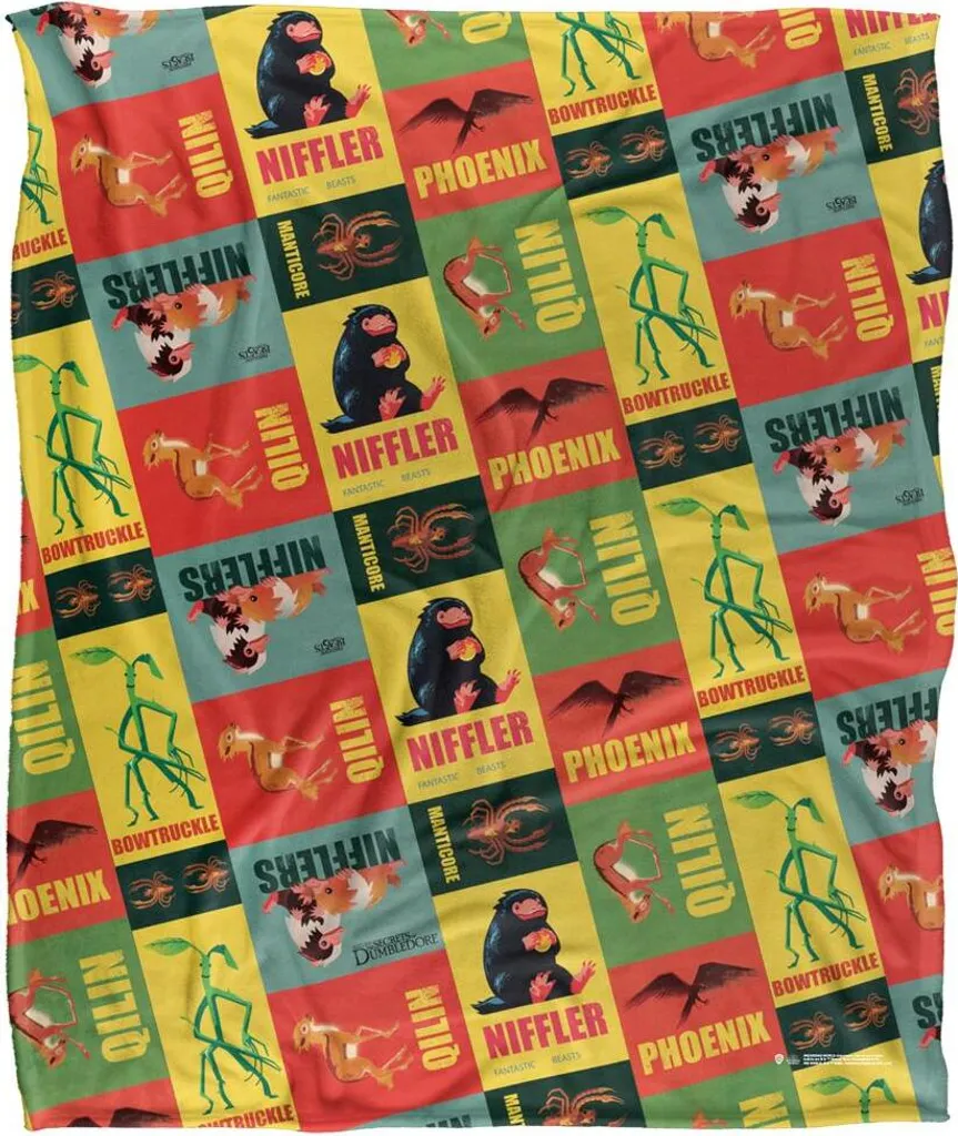 Couverture de Canapé Fantastic Beasts TV18699 - Idée Cadeau pour Fan
